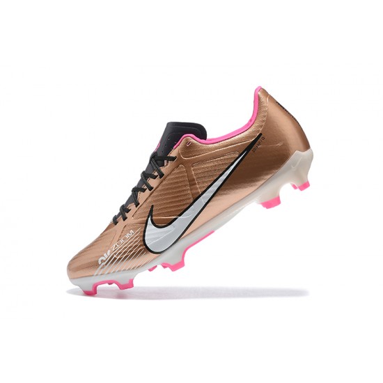 Kopacky Nike Mercurial Vapor XV FG Zlato Růžový Černá Bílý Pánské Low