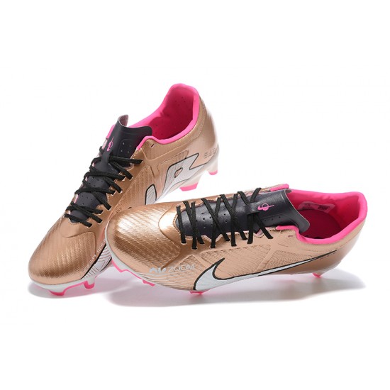 Kopacky Nike Mercurial Vapor XV FG Zlato Růžový Černá Bílý Pánské Low