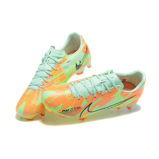 Kopacky Nike Mercurial Vapor XV FG Zelená Žlutý Černá Pánské Low