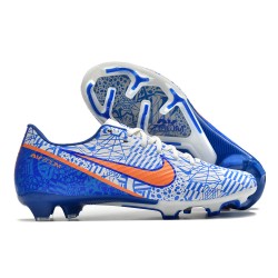 Kopacky Nike Mercurial Vapor XV FG Low Bílý Modrý Pánské 