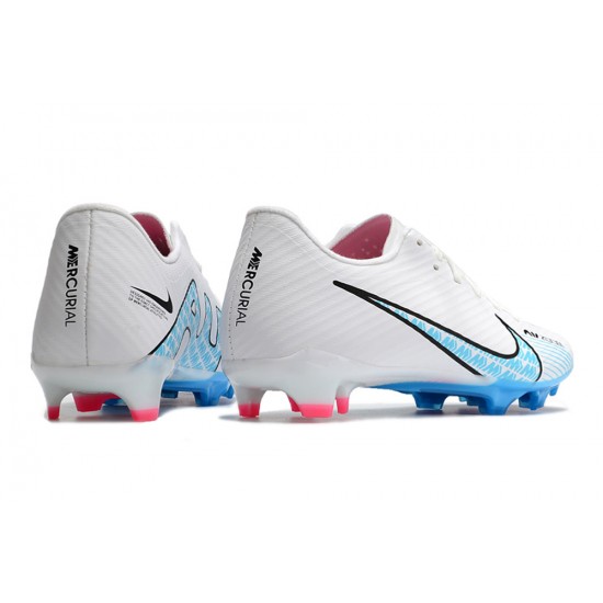 Kopacky Nike Mercurial Vapor XV FG Low Bílý Light Modrý Pánské