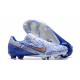 Kopacky Nike Mercurial Vapor XV FG Bílý Zlato Modrý Pánské Low