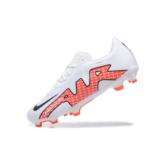 Kopacky Nike Mercurial Vapor XV FG Bílý Oranžovýý Pánské Low