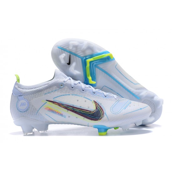 Kopacky Nike Mercurial Vapor Xiv Elite FG Černá Žlutý Modrý Low Pánské