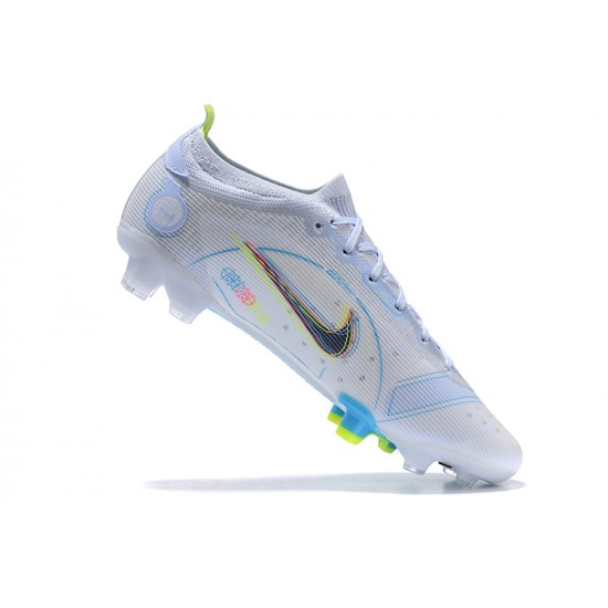 Kopacky Nike Mercurial Vapor Xiv Elite FG Černá Žlutý Modrý Low Pánské