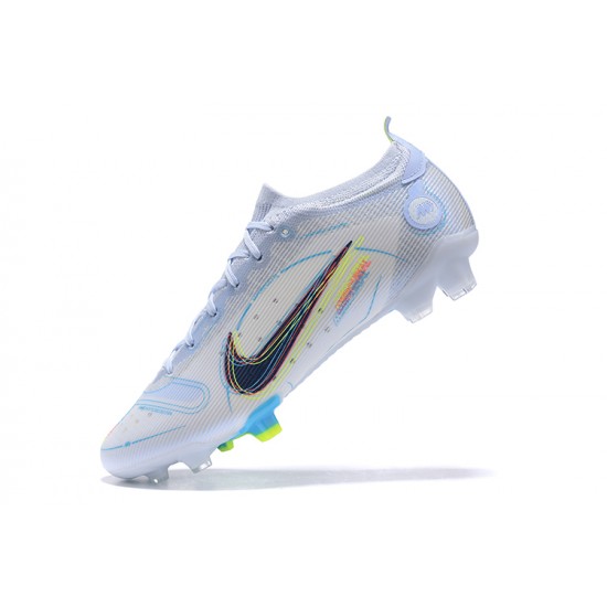 Kopacky Nike Mercurial Vapor Xiv Elite FG Černá Žlutý Modrý Low Pánské