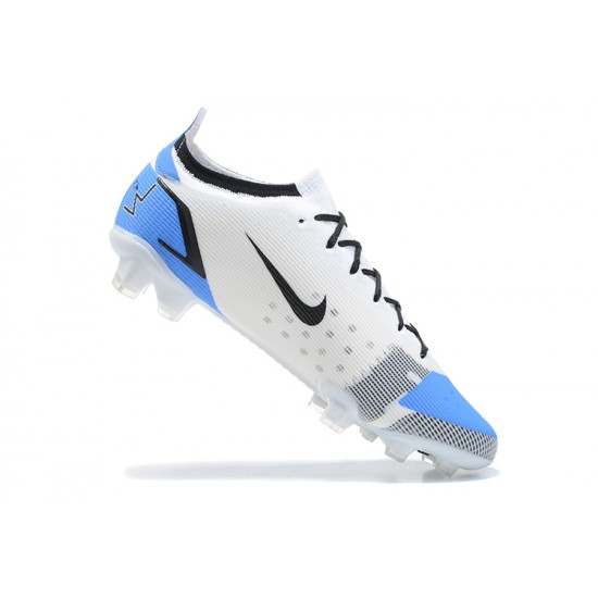 Kopacky Nike Mercurial Vapor Xiv Elite FG Modrý Černá Bílý Zlato Low Pánské