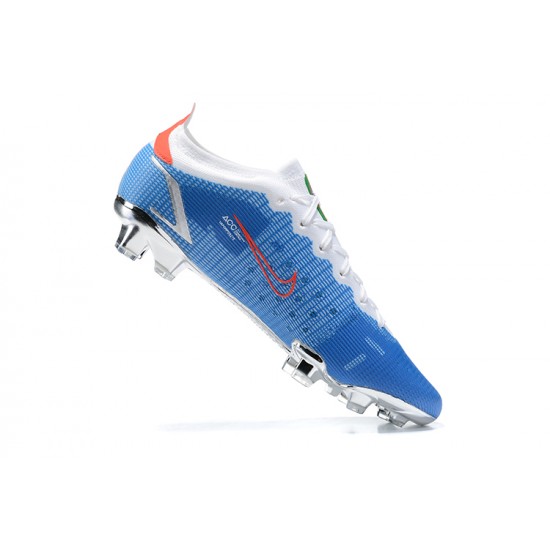 Kopacky Nike Mercurial Vapor Xiv Elite FG Modrý Oranžovýý Bílý Low Pánské