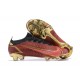 Kopacky Nike Mercurial Vapor Xiv Elite FG Deepwine Zlato Černá Low Pánské