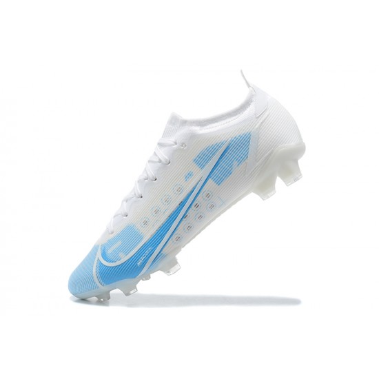 Kopacky Nike Mercurial Vapor Xiv Elite FG Bílý LightModrý Low Pánské