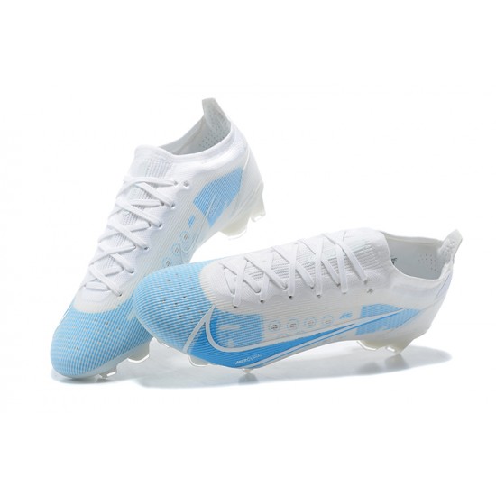 Kopacky Nike Mercurial Vapor Xiv Elite FG Bílý LightModrý Low Pánské