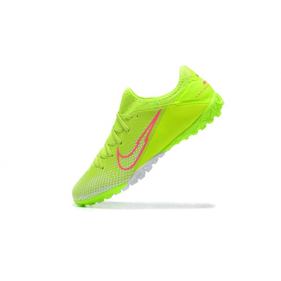 Kopacky Nike Vapor 13 Pro TF LightZelená Růžový Bílý Low Pánské