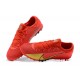 Kopacky Nike Vapor 13 Pro TF Červené Zlato Černá Low Pánské