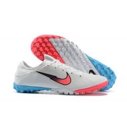 Kopacky Nike Vapor 13 Pro TF Bílý Modrý Růžový Low Pánské 