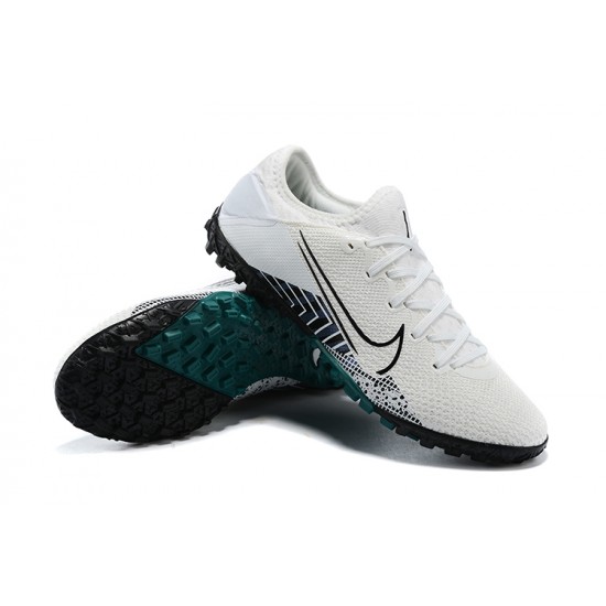 Kopacky Nike Vapor 13 Pro TF Bílý Zelená Černá Low Pánské