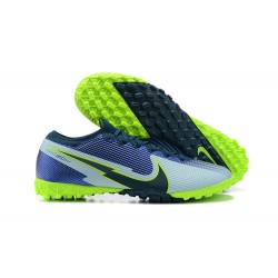 Kopacky Nike Vapor 14 Academy TF Zelená Žlutý Modrý Low Pánské 