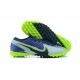 Kopacky Nike Vapor 14 Academy TF Zelená Žlutý Modrý Low Pánské