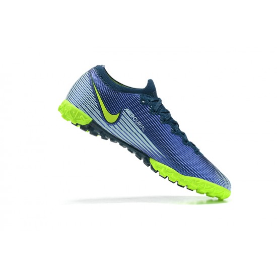 Kopacky Nike Vapor 14 Academy TF Zelená Žlutý Modrý Low Pánské