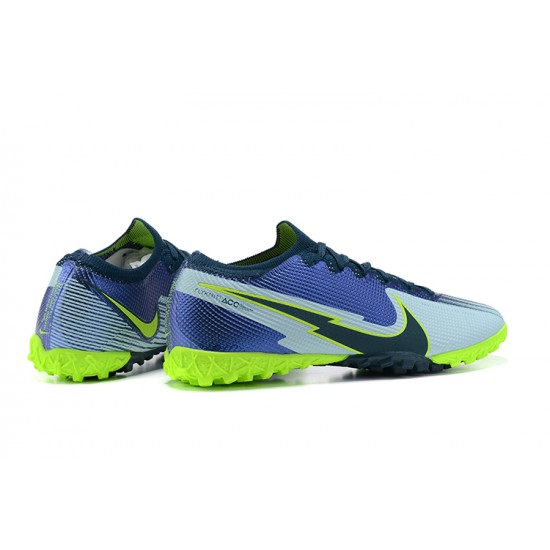 Kopacky Nike Vapor 14 Academy TF Zelená Žlutý Modrý Low Pánské