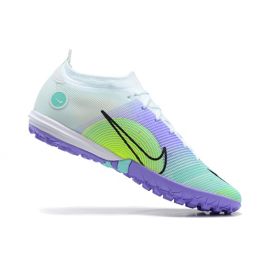 Kopacky Nike Vapor 14 Academy TF LightNachový LightZelená Černá Bílý Low Pánské