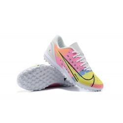 Kopacky Nike Vapor 14 Academy TF Low Bílý Růžový Pánské 
