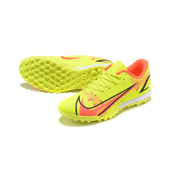 Kopacky Nike Vapor 14 Academy TF Low Žlutý Oranžovýý Pánské