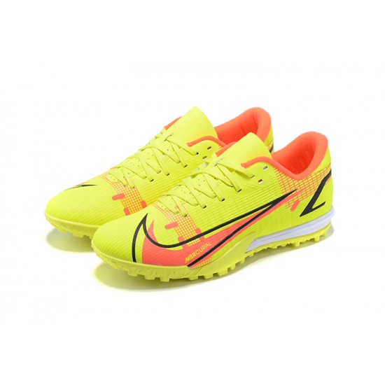 Kopacky Nike Vapor 14 Academy TF Low Žlutý Oranžovýý Pánské