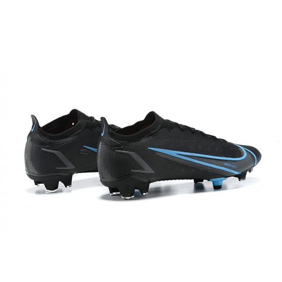 Kopacky Nike Vapor 14 Elite FG Černá Modrý Low Pánské