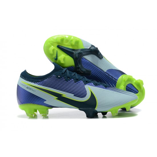 Kopacky Nike Vapor 14 Elite FG Zelená Modrý Černá Žlutý Low Pánské