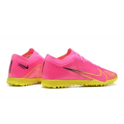 Kopacky Nike Vapor 15 Academy TF Růžový Žlutý Pánské Low 