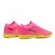 Kopacky Nike Vapor 15 Academy TF Růžový Žlutý Pánské Low