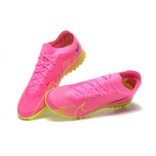 Kopacky Nike Vapor 15 Academy TF Růžový Žlutý Pánské Low