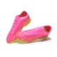 Kopacky Nike Vapor 15 Academy TF Růžový Žlutý Pánské Low