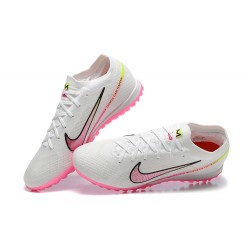 Kopacky Nike Vapor 15 Academy TF Bílý Růžový Žlutý Pánské Low 