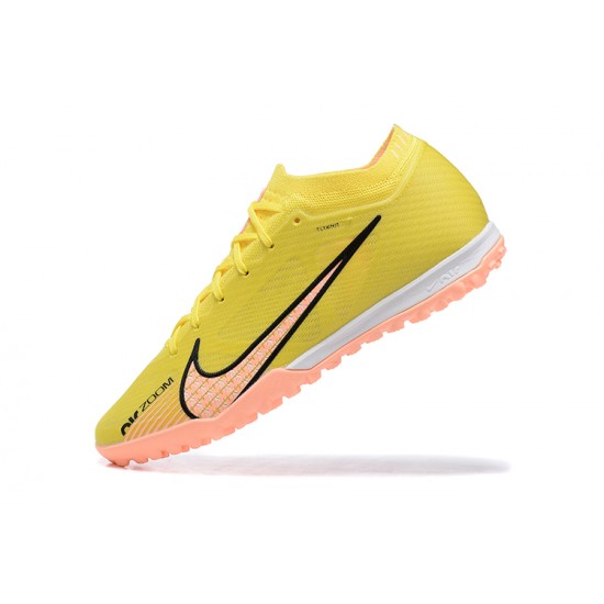 Kopacky Nike Vapor 15 Academy TF Žlutý Růžový Černá Pánské Low