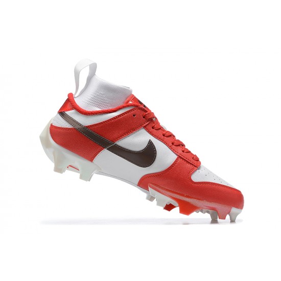 Kopacky Nike Vapor Edge FG Bílý Červené Černá Pánské High Football Cleats