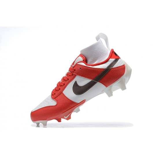 Kopacky Nike Vapor Edge FG Bílý Červené Černá Pánské High Football Cleats
