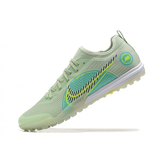 Kopacky Nike Zoom Vapor 14 5 Pro TF LightZelená Žlutý Černá Bílý Low Pánské