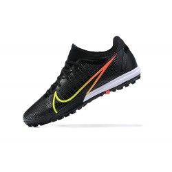 Kopacky Nike Zoom Vapor 14 Pro TF Černá Žlutý Červené Bílý Low Pánské 
