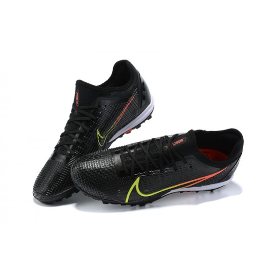 Kopacky Nike Zoom Vapor 14 Pro TF Černá Žlutý Červené Bílý Low Pánské