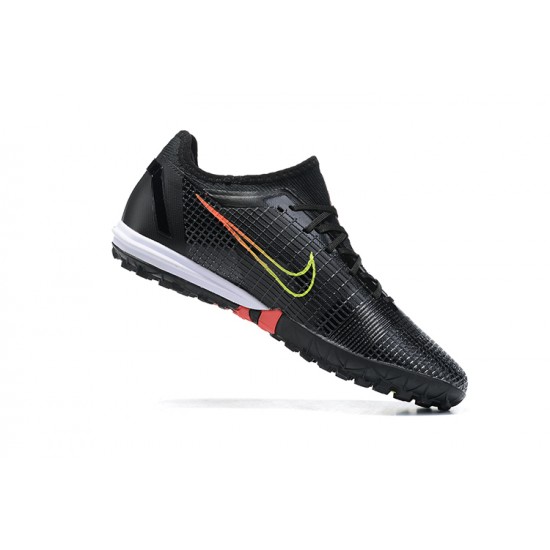 Kopacky Nike Zoom Vapor 14 Pro TF Černá Žlutý Červené Bílý Low Pánské