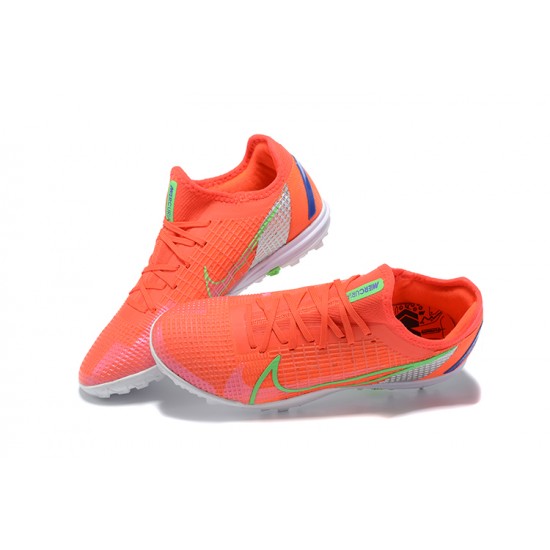 Kopacky Nike Zoom Vapor 14 Pro TF Oranžovýý Bílý Zelená Modrý Low Pánské