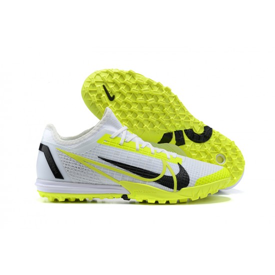 Kopacky Nike Zoom Vapor 14 Pro TF Bílý LightŽlutý Černá Low Pánské