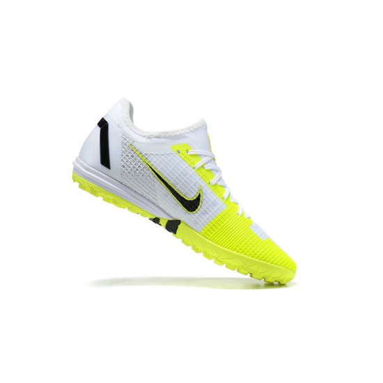 Kopacky Nike Zoom Vapor 14 Pro TF Bílý LightŽlutý Černá Low Pánské