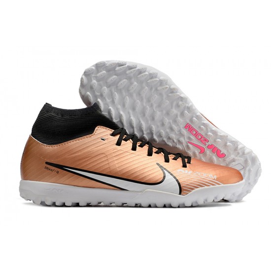 Kopacky Nike Air Zoom Mercurial Superfly IX Academy TF High Černá Hnědý Pánské Dámské