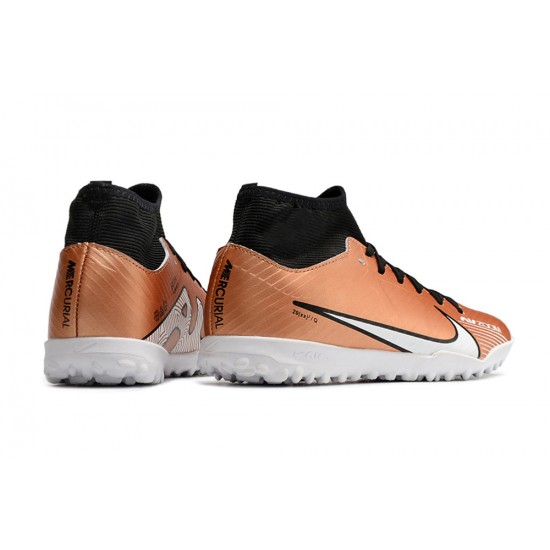 Kopacky Nike Air Zoom Mercurial Superfly IX Academy TF High Černá Hnědý Pánské Dámské