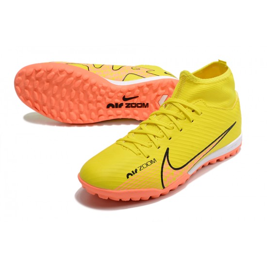 Kopacky Nike Air Zoom Mercurial Superfly IX Academy TF High Žlutý Pánské Dámské