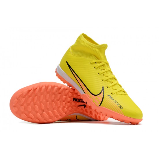 Kopacky Nike Air Zoom Mercurial Superfly IX Academy TF High Žlutý Pánské Dámské