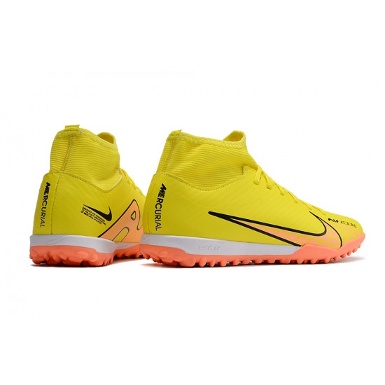 Kopacky Nike Air Zoom Mercurial Superfly IX Academy TF High Žlutý Pánské Dámské