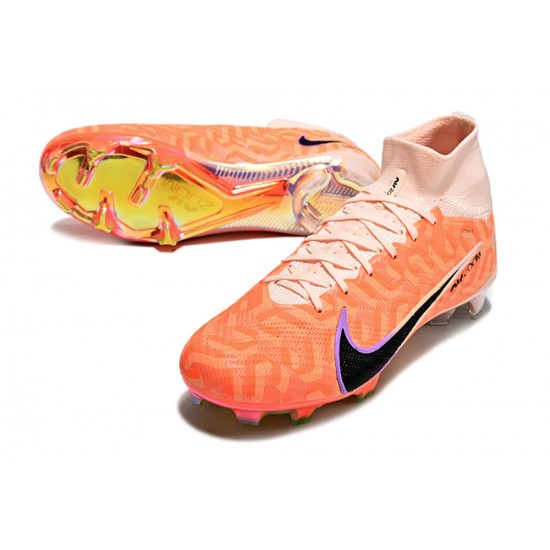 Kopacky Nike Air Zoom Mercurial Superfly IX Elite FG High Apricot Pánské Dámské